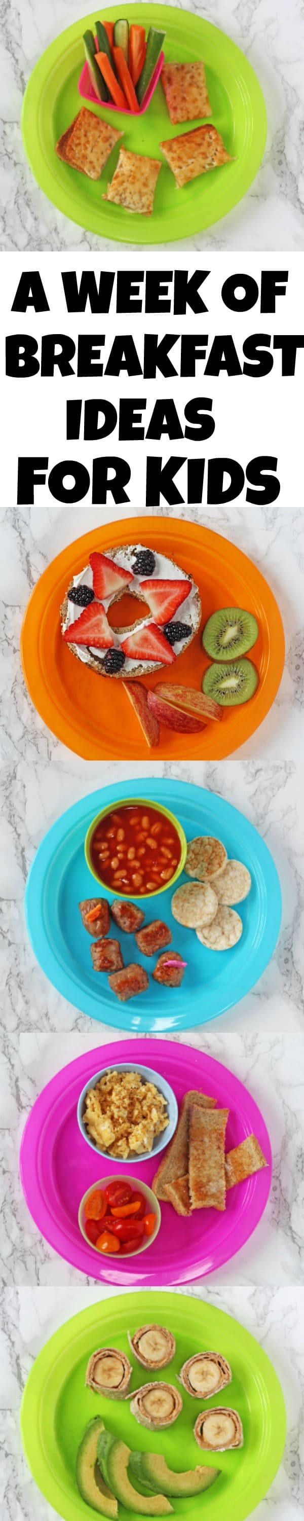 a week of breakfast ideas for kids - my fussy eater | healthy kids