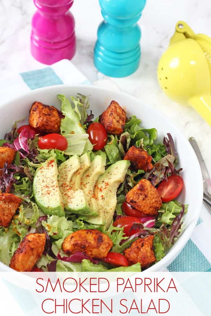 Smoked Paprika Chicken Salad My Fussy Eater Healthy Kids Recipes