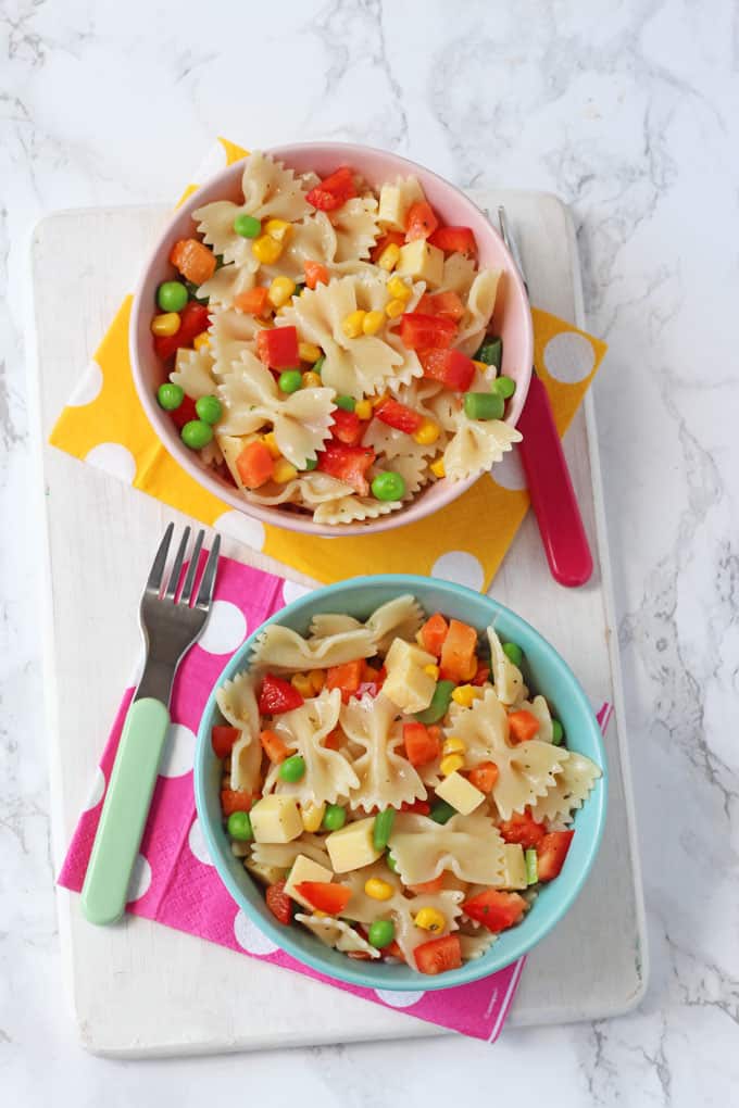 Easy Pasta Salad for Kids My Fussy Eater Healthy Kids