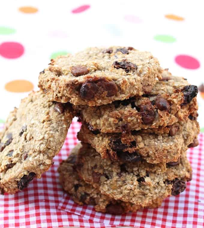 oat and banana breakfast cookies