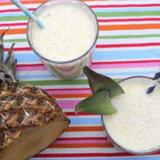 pineapple and coconut smoothie