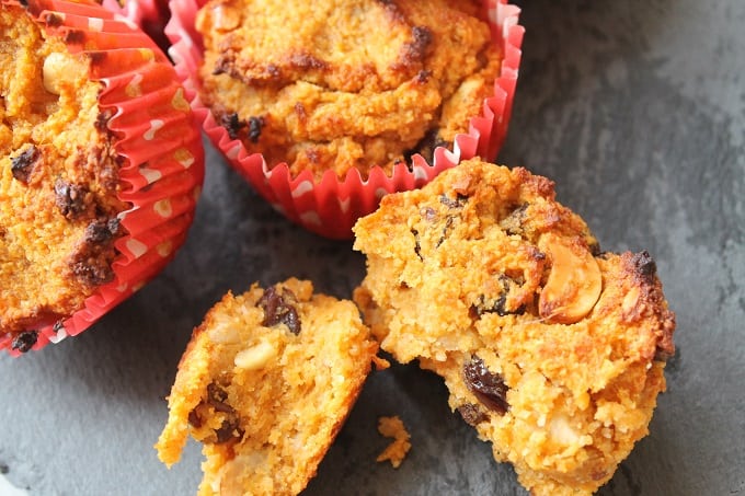 Sweet Potato and Carrot Muffins