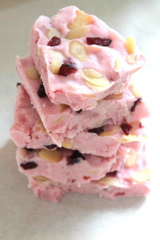 frozen yoghurt bark