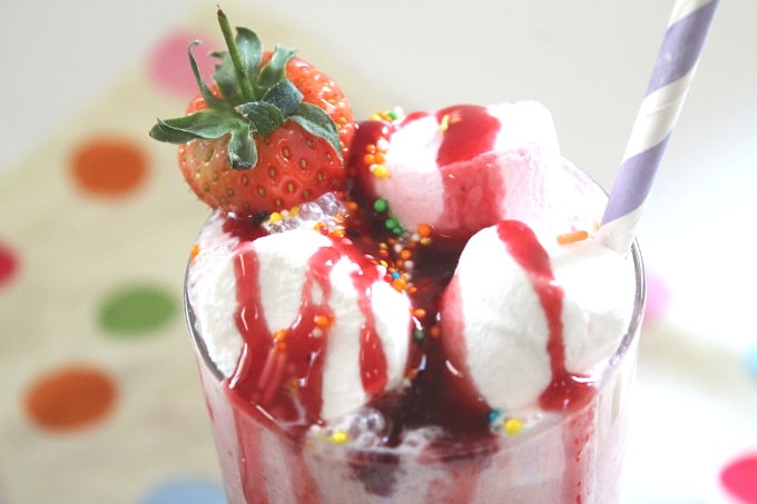 Milkshake with yogurt and ice cream hotsell