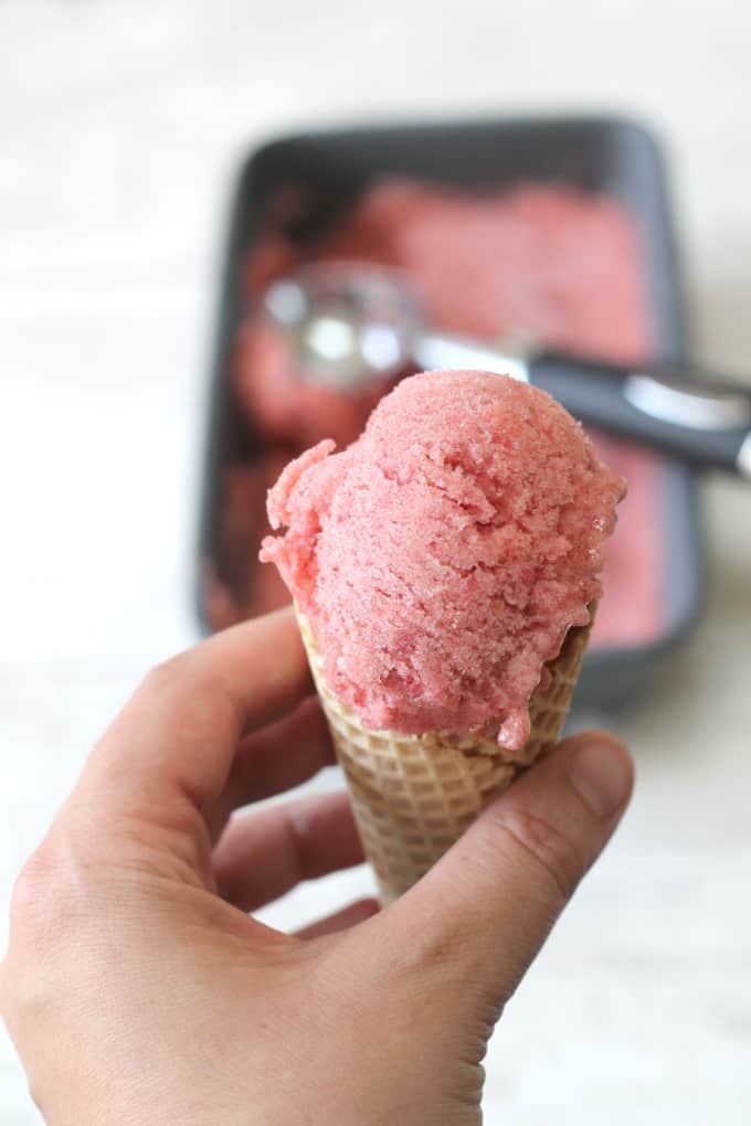 strawberry banana ice cream