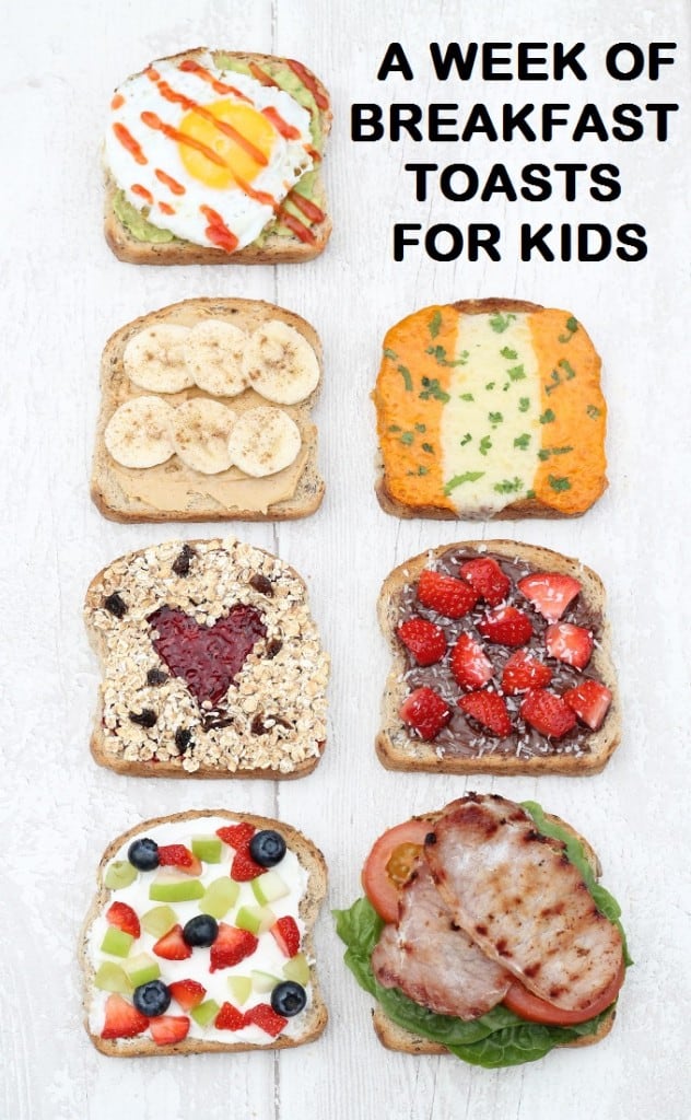 7 Healthy & Filling Breakfast Toasts - My Fussy Eater | Easy Kids Recipes