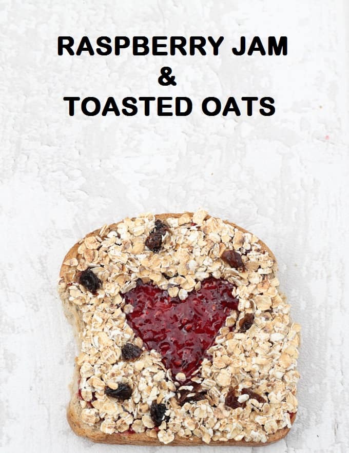 jam and toasted oats toast | my fussy eater