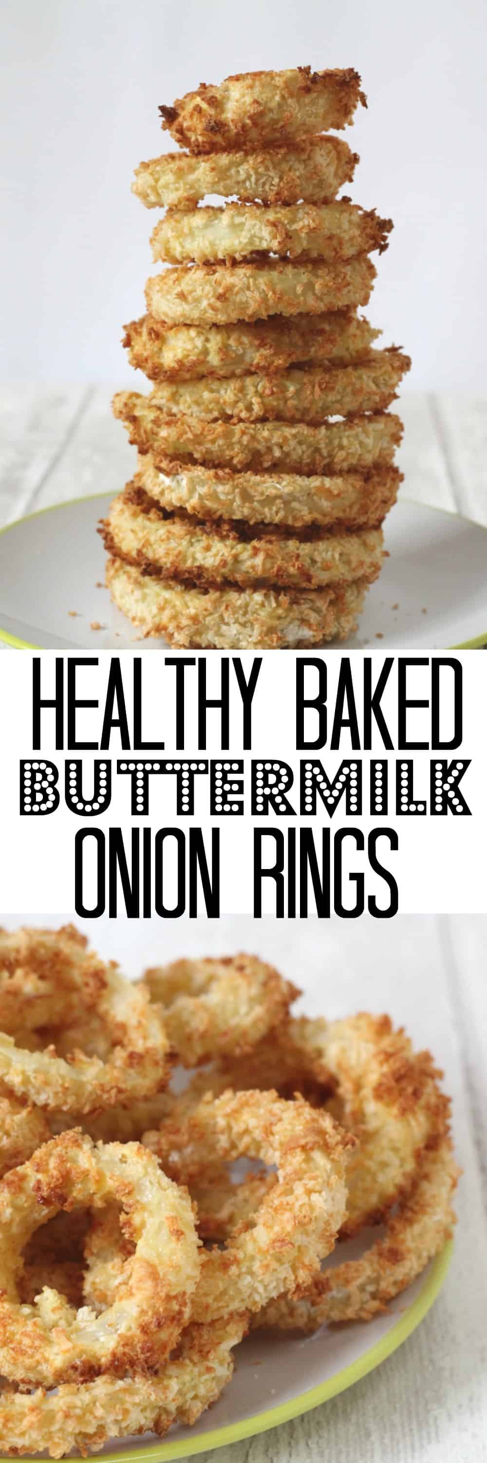 healthy baked buttermilk onion rings