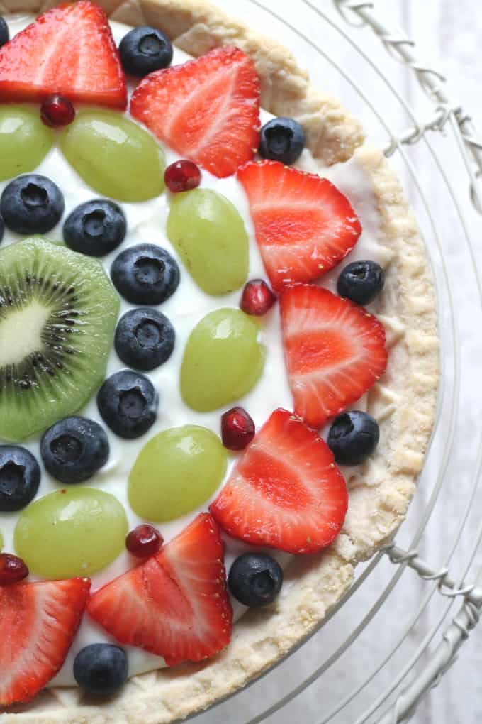 Fresh Fruit Tart Shortcrust Pastry