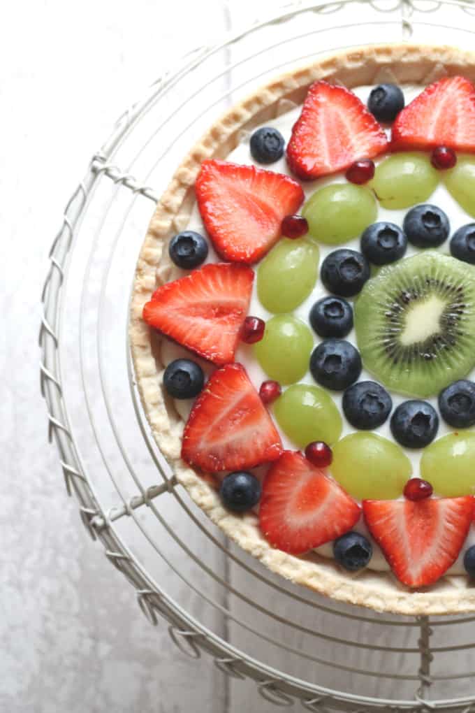 Shortcrust Pastry Tart with Fruit