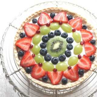 fresh fruit tart sweet shortcrust pastry