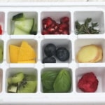 fruit ice cubes