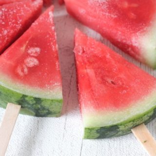 watermelon popsicles