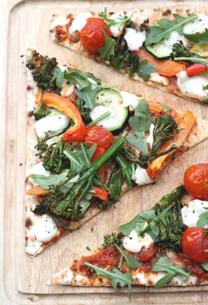 Roasted Vegetable Pizza