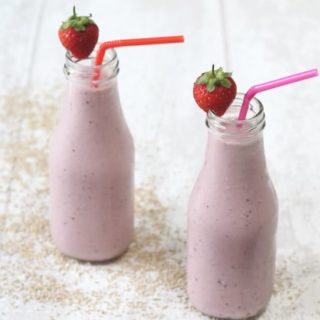 smoothie with quinoa