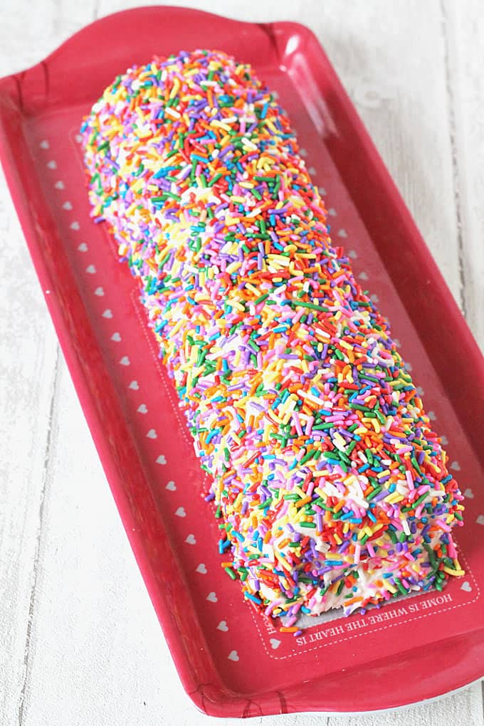 sprinkle swiss roll