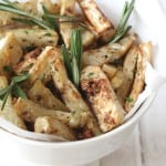 celeriac fries with herbs