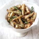 garlic and herb celeriac fries