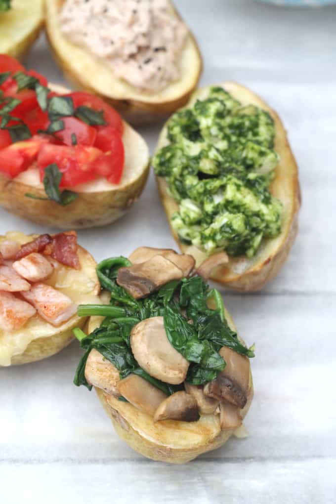 mini jacket potatoes