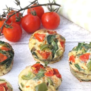 bacon spinach muffins