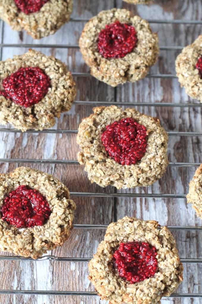 thumbprint cookies oats