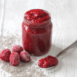 raspberry chia seed jam