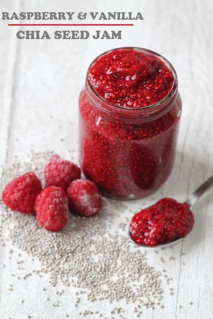 Raspberry chia jam recipe