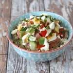 egg avocado quinoa bowl