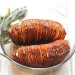 hasselback sweet potatoes