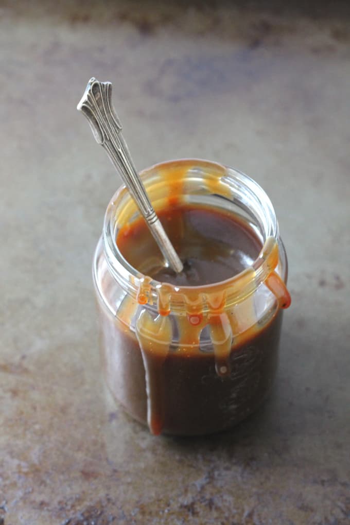 salted caramel sauce vegan