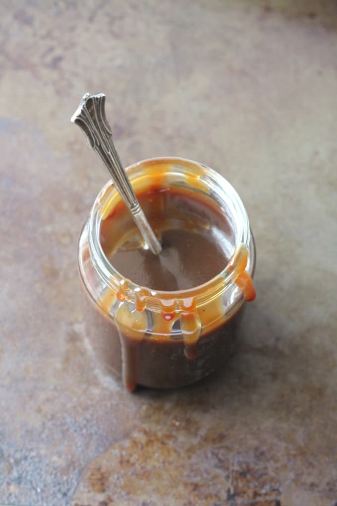 vegan paleo salted caramel sauce