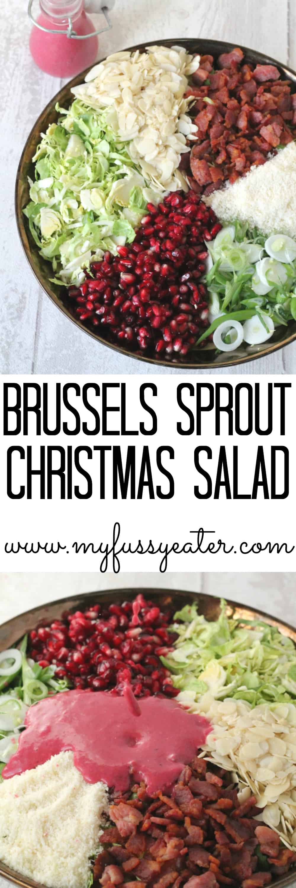 brussels sprouts christmas salad pinterest pin