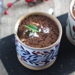 dairy free mint hot chocolate