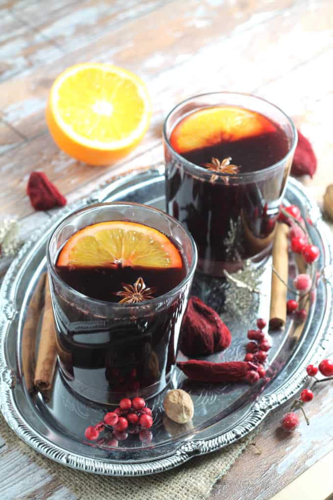 clean eating mulled wine 