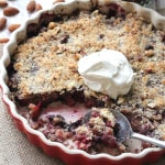 no grain berry apple crumble