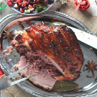 spiced ham slow cooker christmas