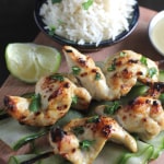 easy chicken satay skewers for kids