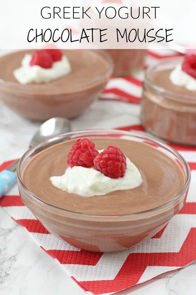 greek yogurt chocolate mousse pinterest pin