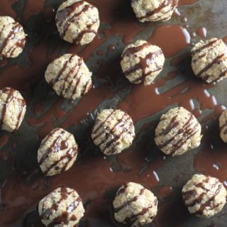 nut butter energy bites chocolate
