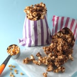salted caramel chocolate popcorn
