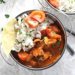 mild chicken coconut curry for kids