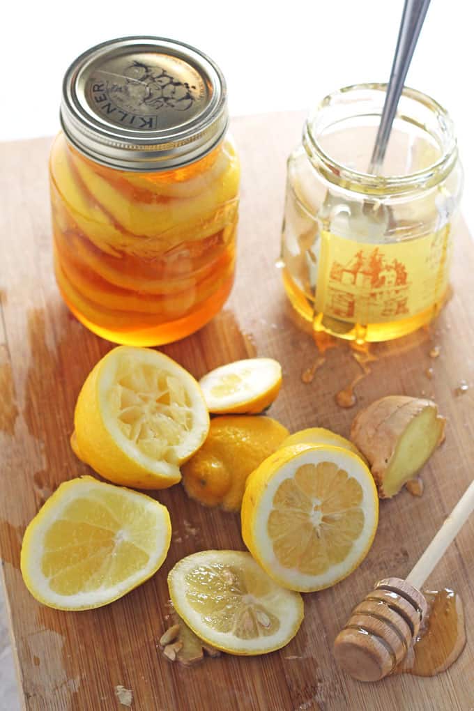Honey Lemon Ginger Jar - Natural Cold & Flu Remedy