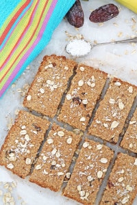 Sugar Free Flapjacks Oat Bars for Baby Led Weaning | My Fussy Eater Blog