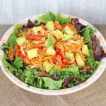 Carrot, Courgette & Avocado Salad. A delicious fresh salad perfect for summer | My Fussy Eater Blog