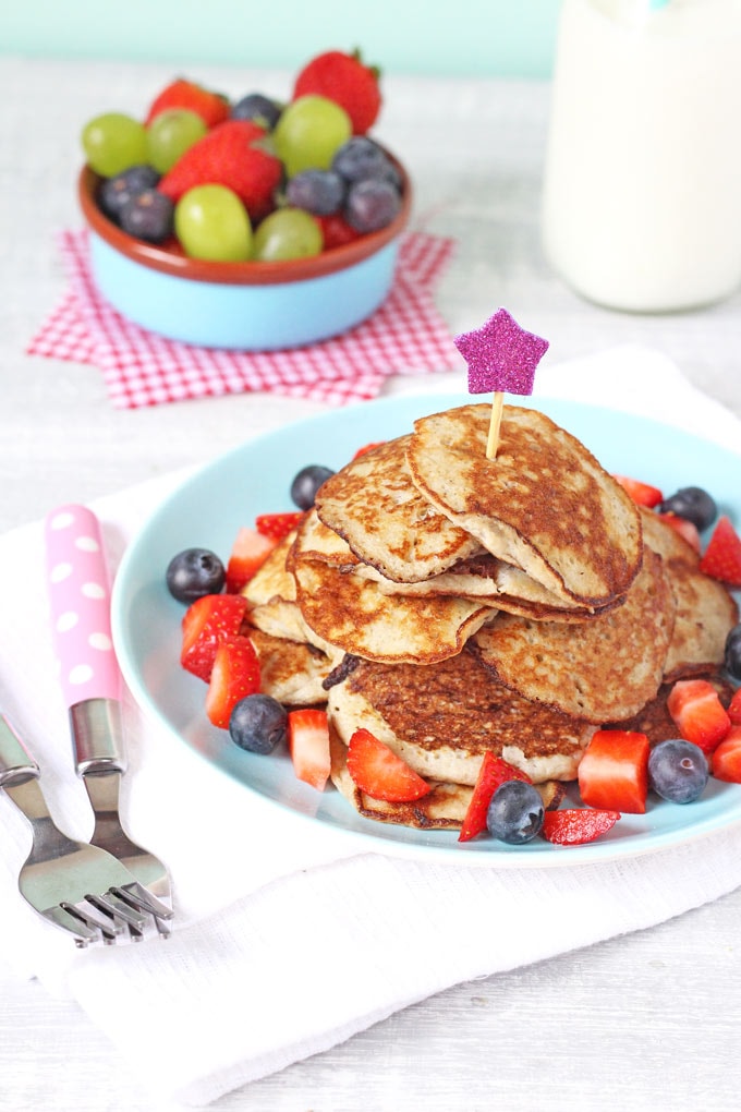 Two Ingredient Pancakes for Baby Led 