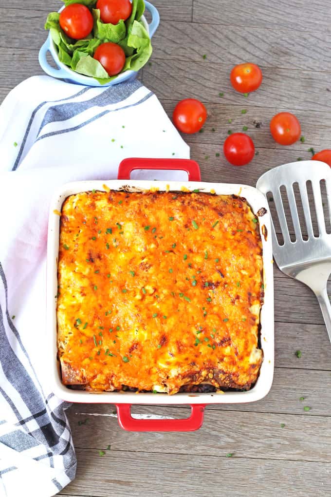 A super speedy recipe for lasagne ready in just 30 minutes. 