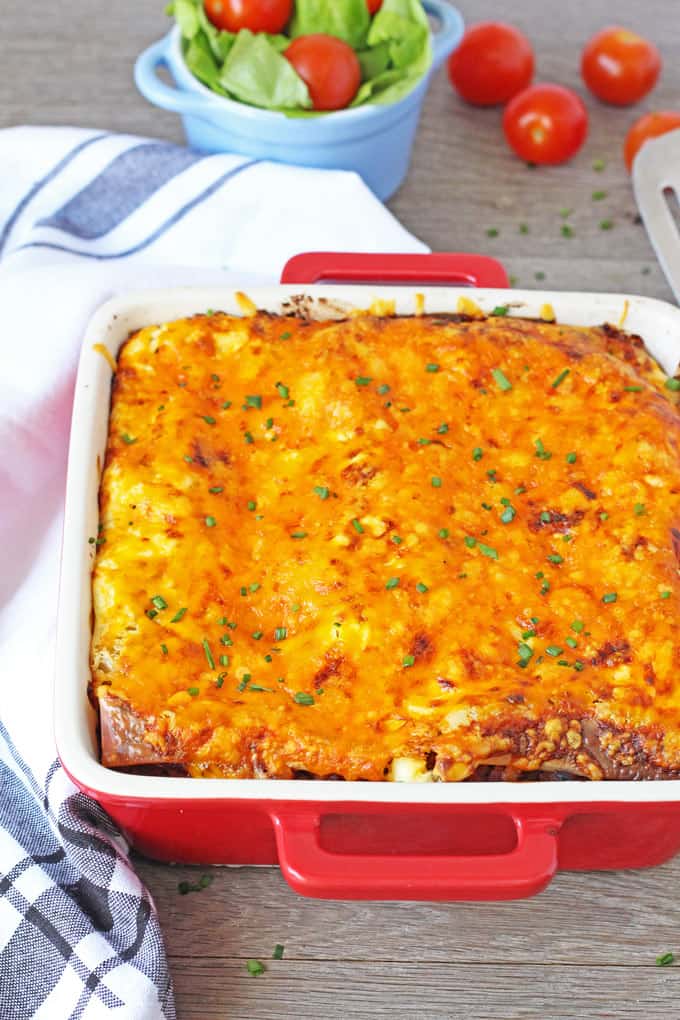 A super speedy recipe for lasagne ready in just 30 minutes.