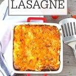 A super speedy recipe for lasagne ready in just 30 minutes. Perfect for mid week meals!