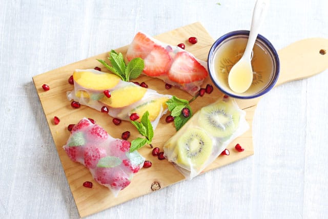 Summer Fruit Spring Rolls My Fussy Eater Easy Kids Recipes Summer Fruit Spring Rolls My Fussy Eater Easy Kids Recipes