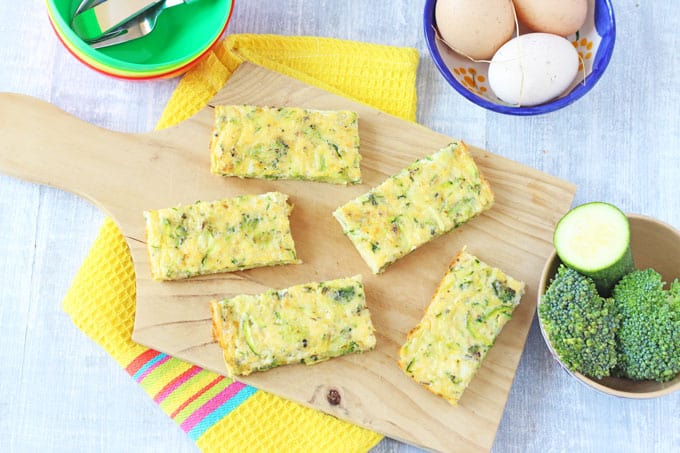 Broccoli Cheese Frittata Fingers My Fussy Eater Easy Kids Recipes